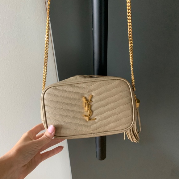 Authentic YSL Lou Bag Beige - Picture 5 of 10